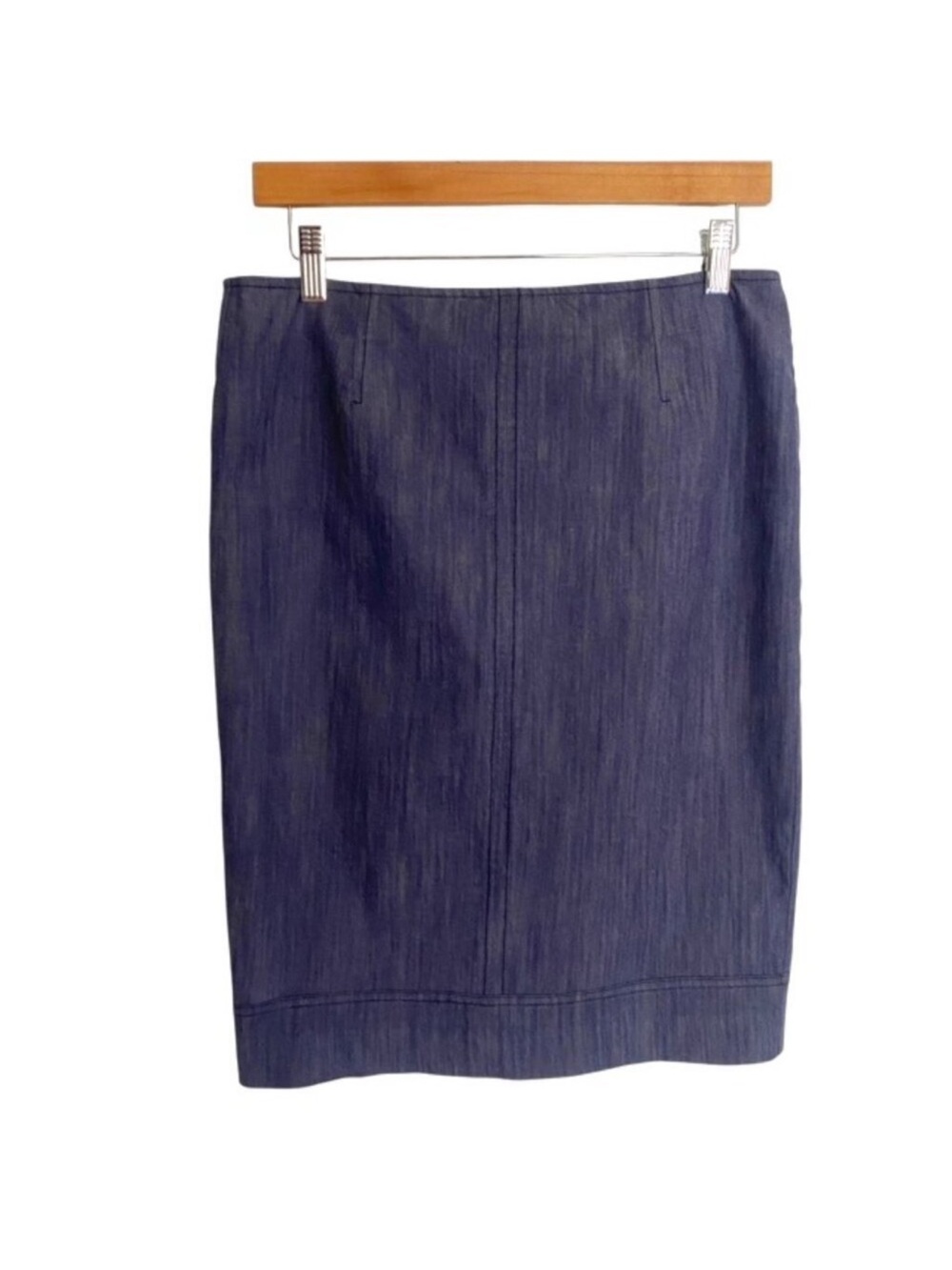 Trina Turk Navy Pencil Skirt